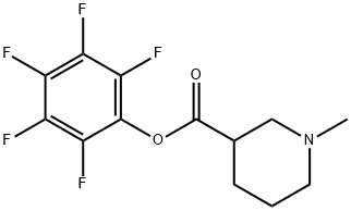 Pentafluorophenyl 1-methylpiperidin-3-carboxylate 90%