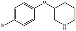 3-(4-BROMOPHENOXY)PIPERIDINE Structural