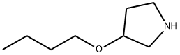 3-BUTOXYPYRROLIDINE Structural