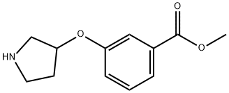 METHYL 3-(3-PYRROLIDINYLOXY)BENZOATE