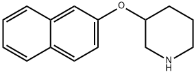 2-NAPHTHYL 3-PIPERIDINYL ETHER