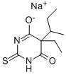 5-Ethyl-5-[1-methylpropyl]-2-thiobarbituric acid, sodium salt