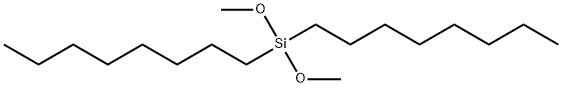 di-n-octyldimethoxysilane Structural