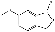 2,1-Benzoxaborole,1,3-dihydro-1-hydroxy-6-Methoxy Structural