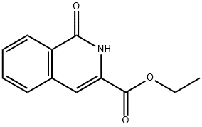 Ethyl 1-oxo-1,2-dihydroisoquinoline-3-carboxylate Structural
