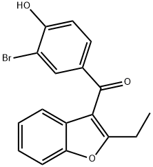 bromobenzarone Structural