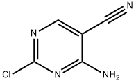 4-AMINO-2-CHLOROPYRIMIDINE-5-CARBONITRILE Structural