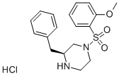 (S)-3-Benzyl-1-(2-methoxy-benzenesulfonyl)-piperazine hydrochloride