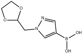 1-[1,3]-Dioxolan-2-ylmethyl-1H-pyrazole-4-boronic acid