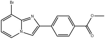 4-(8-Bromo-imidazo[1,2-a]pyridin-2-yl)-benzoic acid methyl ester