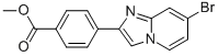 4-(7-Bromo-imidazo[1,2-a]pyridin-2-yl)-benzoic acid methyl ester