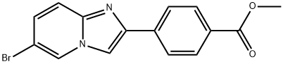 4-(6-Bromo-imidazo[1,2-a]pyridin-2-yl)-benzoic acid methyl ester