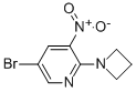 2-Azetidin-1-yl-5-bromo-3-nitro-pyridine
 Structural