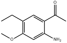 Ethanone,1-(2-amino-5-ethyl-4-methoxyphenyl)- Structural