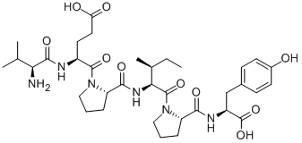 VAL-GLU-PRO-ILE-PRO-TYR Structural