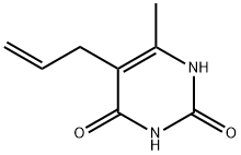 5-Allyl-6-methyluracil Structural