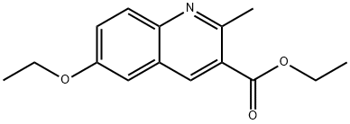 6-ETHOXY-2-METHYLQUINOLINE-3-CARBOXYLIC ACID ETHYL ESTER