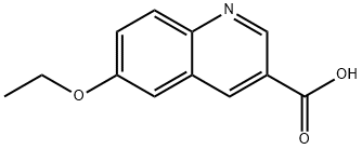 6-ETHOXYQUINOLINE-3-CARBOXYLIC ACID Structural