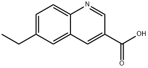 6-ETHYLQUINOLINE-3-CARBOXYLIC ACID Structural