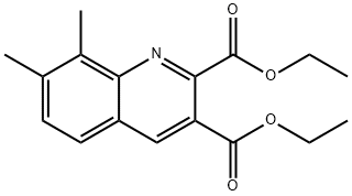 7,8-DIMETHYLQUINOLINE-2,3-DICARBOXYLIC ACID DIETHYL ESTER