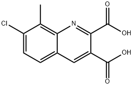 7-CHLORO-8-METHYLQUINOLINE-2,3-DICARBOXYLIC ACID