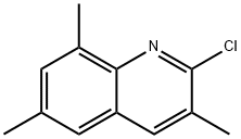 2-CHLORO-3,6,8-TRIMETHYLQUINOLINE Structural