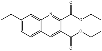 7-ETHYLQUINOLINE-2,3-DICARBOXYLIC ACID DIETHYL ESTER