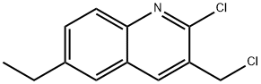 2-CHLORO-3-CHLOROMETHYL-6-ETHYLQUINOLINE