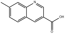 7-METHYLQUINOLINE-3-CARBOXYLIC ACID Structural