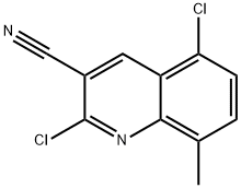 2,5-DICHLORO-8-METHYLQUINOLINE-3-CARBONITRILE