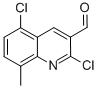 2,5-DICHLORO-8-METHYLQUINOLINE-3-CARBOXALDEHYDE Structural