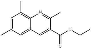 2,6,8-TRIMETHYLQUINOLINE-3-CARBOXYLIC ACID ETHYL ESTER