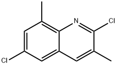 2,6-DICHLORO-3,8-DIMETHYLQUINOLINE Structural