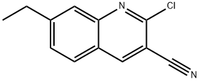 2-CHLORO-7-ETHYLQUINOLINE-3-CARBONITRILE