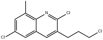 3-(3-CHLOROPROPYL)-2,6-DICHLORO-8-METHYLQUINOLINE Structural