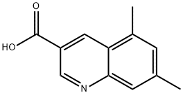 5,7-DIMETHYLQUINOLINE-3-CARBOXYLIC ACID