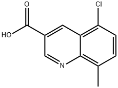 5-CHLORO-8-METHYLQUINOLINE-3-CARBOXYLIC ACID