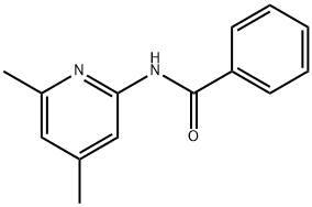 N-(4,6-dimethyl-2-pyridinyl)benzamide Structural