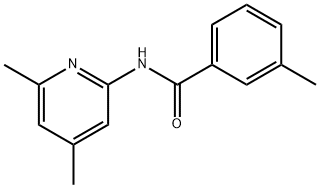 N-(4,6-DIMETHYL-2-PYRIDINYL)-3-METHYL-BENZAMIDE