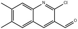 2-CHLORO-6,7-DIMETHYLQUINOLINE-3-CARBALDEHYDE,2-CHLORO-6,7-DIMETHYLQUINOLINE-3-CARBOXALDEHYDE