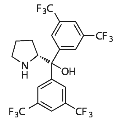 (R)-bis(3,5-bis(trifluoroMethyl)phenyl)(pyrrolidin-2-yl)Methanol Structural