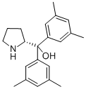 (R)-(+)-2-[Bis(3,5-dimethylphenyl)hydroxymethyl]pyrrolidine Structural