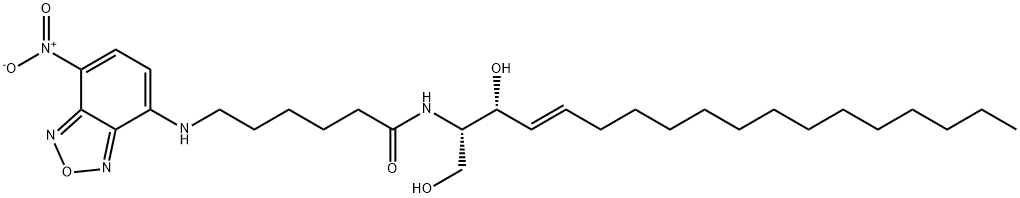 C6-NBD-CERAMIDE Structural