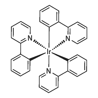 Tris(2-phenylpyridine)iridium (Ir(ppy)3) Structural