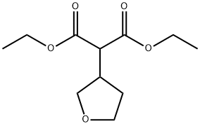 DIETHYL-2-(TETRAHYDROFURAN-3-YL)MALONATE Structural