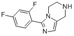 3-(2,4-DIFLUOROPHENYL)-5,6,7,8-TETRAHYDROIMIDAZO[1,5-A]PYRAZINE Structural