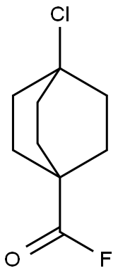 Bicyclo[2.2.2]octane-1-carbonyl fluoride, 4-chloro- (9CI)