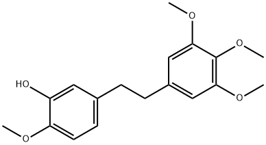 PHENOL, 2-METHOXY-5-[2-(3,4,5-TRIMETHOXYPHENYL)ETHYL]- Structural