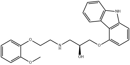 (S)-(-)-CARVEDILOL Structural