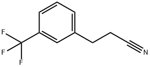 3-[3-(TRIFLUOROMETHYL)PHENYL]PROPANENITRILE Structural